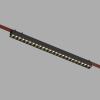Трековый однофазный светильник Denkirs Belty Grill DK5573-BK