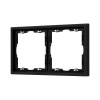 Рамка пластиковая Arlight FRM-NOBE-SFPL-2-BK 054216