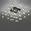 Потолочная люстра DeLight Collection Molecular MX18001067-36A black/gold