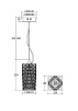 Подвесной светильник Maytoni Coil MOD124PL-L3CH3K