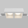 Встраиваемый светильник Maytoni Technical Gyps Modern DL131-GU10-02-W