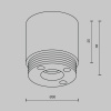 Конечная заглушка Maytoni Shelf CA021EC-B