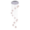 Подвесная люстра DeLight Collection Elliot Diamante MD20001012-12A chrome