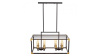 Подвесная люстра Lumina Deco Waldorf LDP 1140-8 BK+MD