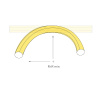 Светодиодная герметичная лента Arlight MOONLIGHT-COTTON-TOP-S-M560-D13xmm 24V Day4000 (11 W/m, IP65, 5m, wire x1) 048143