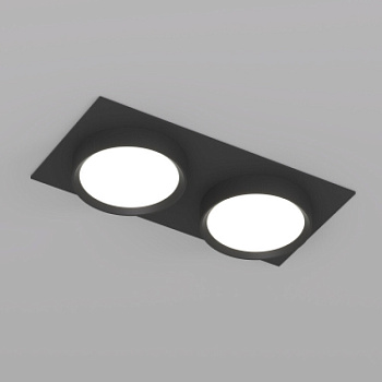Встраиваемый светильник Denkirs Flat DK2092-BK