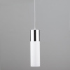 Подвесной светильник Eurosvet Double Topper 50135/1 LED хром/белый