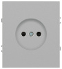 Розетка Эра Arktik 16-2106-03 без заземления 2P 16А-250В алюминий Б0071675