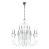 Подвесная люстра iLamp Lady 88003-8+4 WH