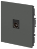 Розетка Эра Arktik 16-3101-06 TV одиночная графит Б0070469