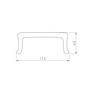 Экран призматический Arlight FANTOM-W12-2000 OPAL (Пластик) 063979