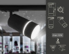 Трековый однофазный светильник Ambrella Light Track System GL5214