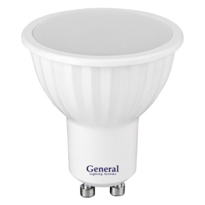 Светодиодная лампа General GLDEN-MR16-10-230-GU10-4500 661062