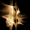 Настенный светильник Loft IT Flame 10452/2W Gold