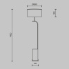 Торшер Maytoni Glamping MOD437FL-03B