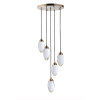 Каскадная люстра DeLight Collection Celestial MT8848-5H brass