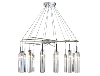 Подвесная люстра Newport 4524+10/S chrome М0068064