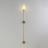 Бра Crystal Lux SIMPLY AP1.2 BRASS