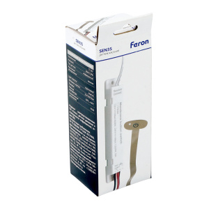 Датчик движения Feron SEN35 на касание, встраиваемый, 12/24V, 60/120W 52166