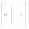Зеркало Garda Decor KFG123