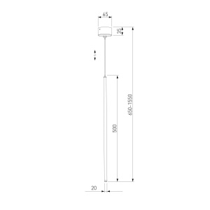 Подвесной светильник Elektrostandard Flinn 50263 LED 4W 4000К латунь 4690389219726 a072222