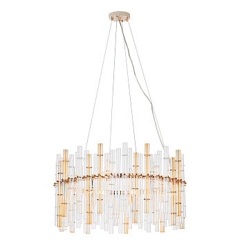 Подвесная люстра Arte Lamp Crystalla A4111LM-16GO