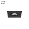 Встраиваемый светильник Arte Lamp Tarf Mini A2068PL-1BK