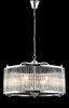 Подвесная люстра Crystal Lux Tadeo TADEO SP6 D600 CHROME/TRANSPARENTE