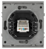 Розетка Эра Arktik 16-3107-03 информационная RJ45 алюминий Б0070476