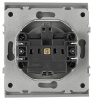 Розетка Эра Arktik 16-2103-03 с заземлением 2P+E Schuko со шторками с крышкой 16А-250В алюминий Б0070436