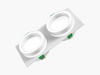 Встраиваемый светильник LEDS POWER GX53-D06W, серия SPOT 009179