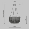 Подвесной светильник Maytoni Trove MOD486PL-L38BSK