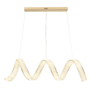 Подвесная люстра Crystal Lux MUSIKA SP100W LED L1200 GOLD