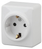Розетка 2P+E Schuko со шторками Эра 11-2204-01 Б0020688