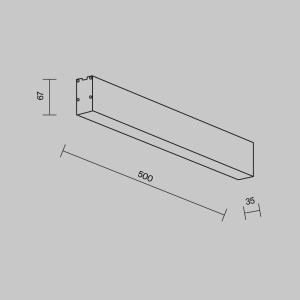 Линейный светильник Maytoni Technical LL311041