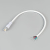 Коннектор питания Arlight ARL-WAVE-1615-CON-POWER-MALE-4PIN-WHT (IP67 Пластик) 060094