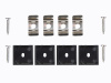 Профиль накладной LEDS POWER СПН3030 алюм. черный с призм.рассеивателем 2м 008509