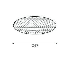 Сетчатый фильтр для светильников Italline HONEYCOMB filter