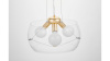 Подвесная люстра Lumina Deco Globo LDP 6018-400 PR+F.GD