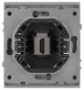 Розетка Эра Arktik 16-3114-03 HDMI алюминий Б0070506