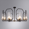 Потолочная люстра Arte Lamp Celaeno A7004PL-8BK