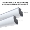 Комплект соединителей монтажный для профиля 08-04/08, прозр., поликарб., внешний угол, 2 шт. Apeyron С-08-04-2