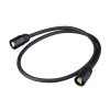 Коннектор Arlight ARL-TUBU-TAIL-1000-CON-FF-3pin (BK) (Полиуретан) 063570