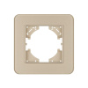 Рамка стеклянная на 1 пост Arlight FRM-OMALI-GS-1-GD 049667