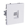 Розетка Ethernet RJ45 Cat.6, белый глянцевый Kollinger Eclipse EC-017WG