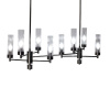 Люстра на штанге AM Group INDIGO SPL8 PEARL BLACK