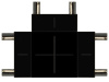 Коннектор Т-образный Эра TRM-S5-CT BK Б0059032