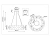 Подвесная люстра Ambrella Light High Light Crystal LH31021