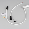 Светодиодная лента герметичная Arlight MOONLIGHT-PRO-TOP-X336-16x16mm 24V RGBW-Day (12 W/m, IP67, 10m, wire x2) (Вывод боковой) 054982
