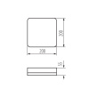 Потолочный светильник Kanlux Iper 37302